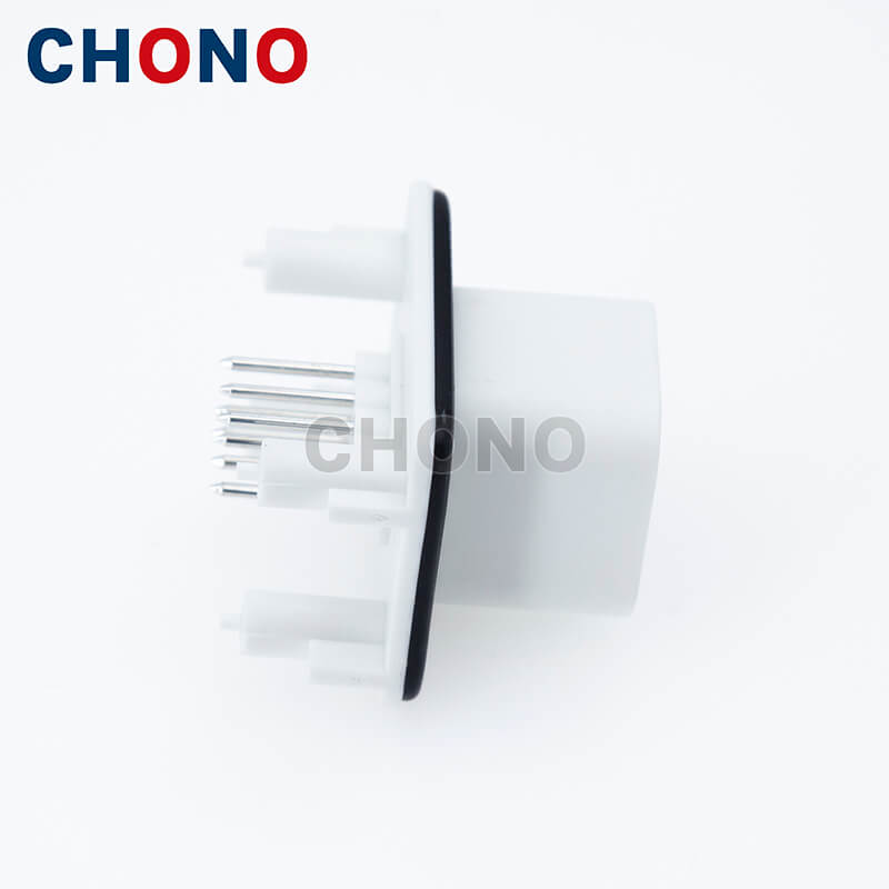 776276 2 Amp White 8p Male Horizontal Pcb Automotive Connector (2) 776276 2 Amp White 8p Male Horizontal Pcb Automotive Connector (2)