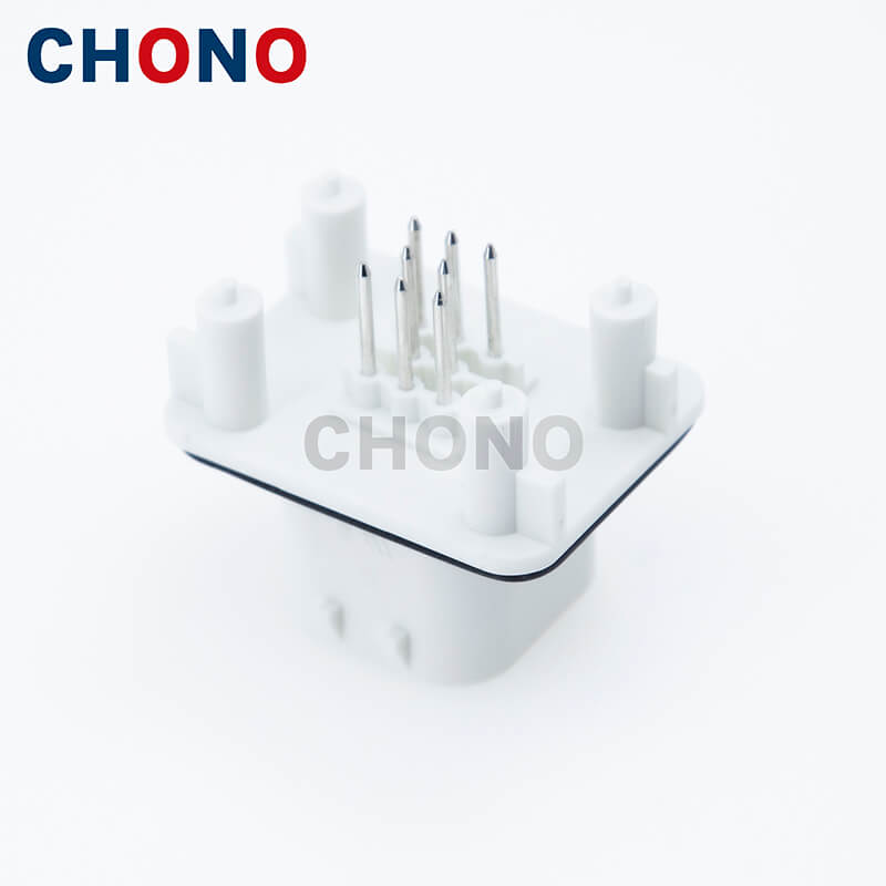 776276 2 Amp White 8p Male Horizontal Pcb Automotive Connector (4) 776276 2 Amp White 8p Male Horizontal Pcb Automotive Connector (4)