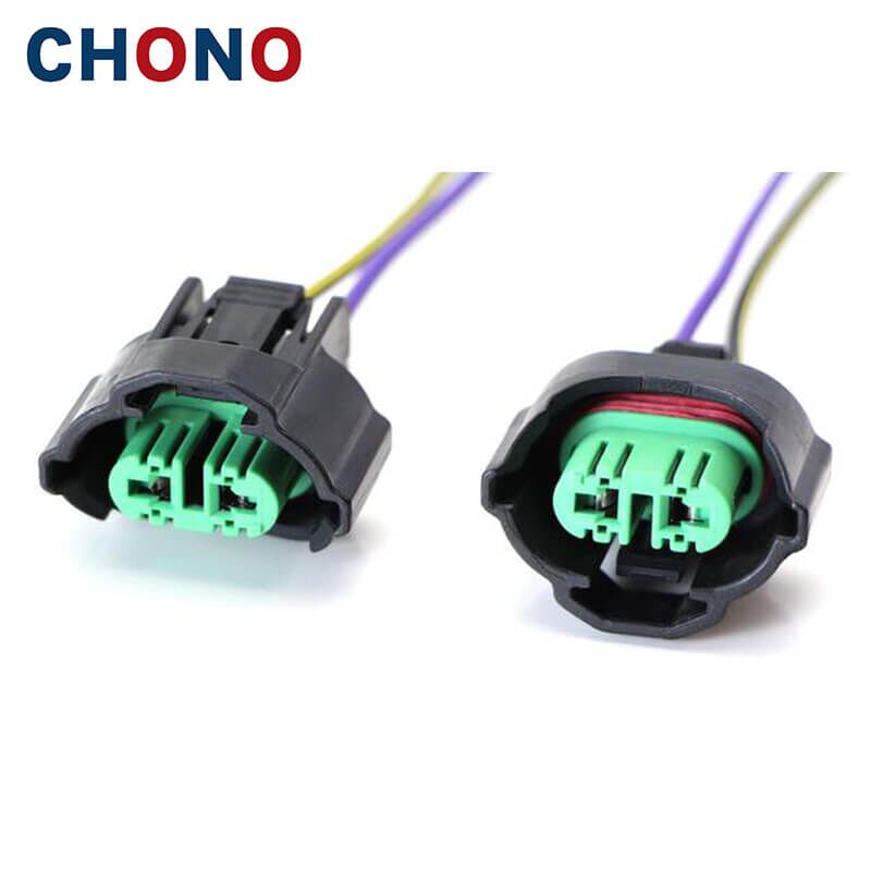 H11 H8 Female Adapters Headlights Fog Wiring Harness W 4 Wire Pigtails Harness (2) H11 H8 Female Adapters Headlights Fog Wiring Harness W 4 Wire Pigtails Harness (2)