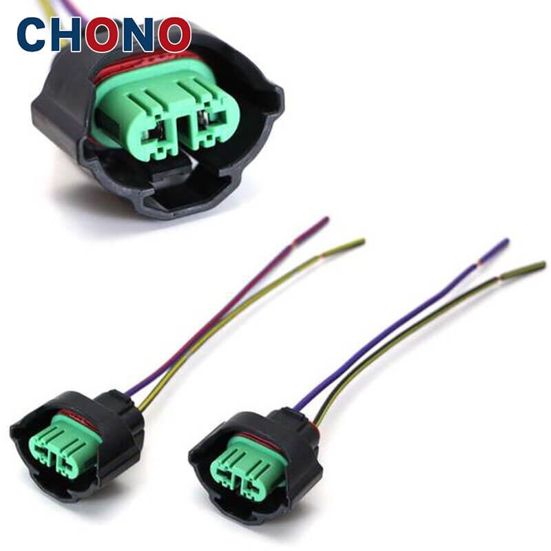 H11 H8 Female Adapters Headlights Fog Wiring Harness W 4 Wire Pigtails Harness (3) H11 H8 Female Adapters Headlights Fog Wiring Harness W 4 Wire Pigtails Harness (3)
