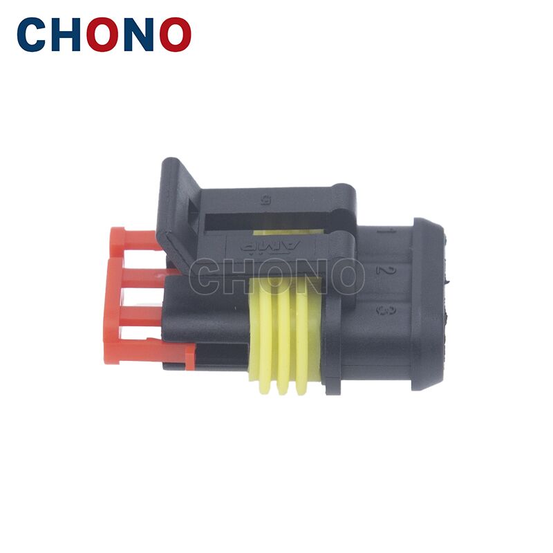 282087 1 3 Way Te Amp Female Waterproof Cap Connector Housing (2) 282087 1 3 Way Te Amp Female Waterproof Cap Connector Housing (2)