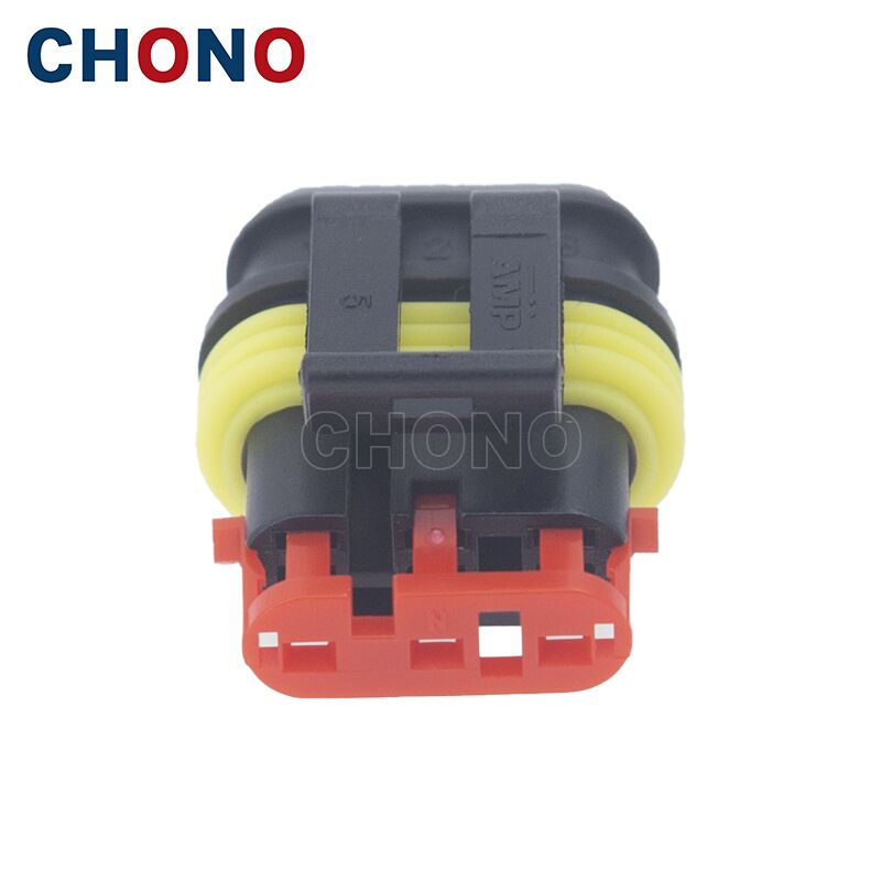 282087 1 3 Way Te Amp Female Waterproof Cap Connector Housing (4) 282087 1 3 Way Te Amp Female Waterproof Cap Connector Housing (4)