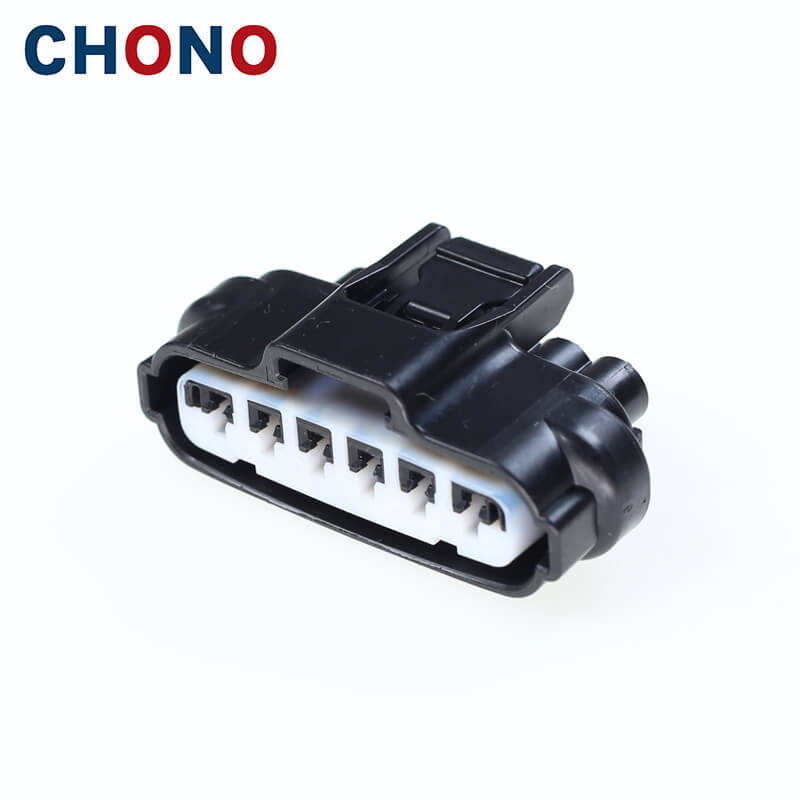 7283 1968 30 Yazaki 2.3ii 6 Way Socket Housing 7283 1968 30 Yazaki 2.3ii 6 Way Socket Housing