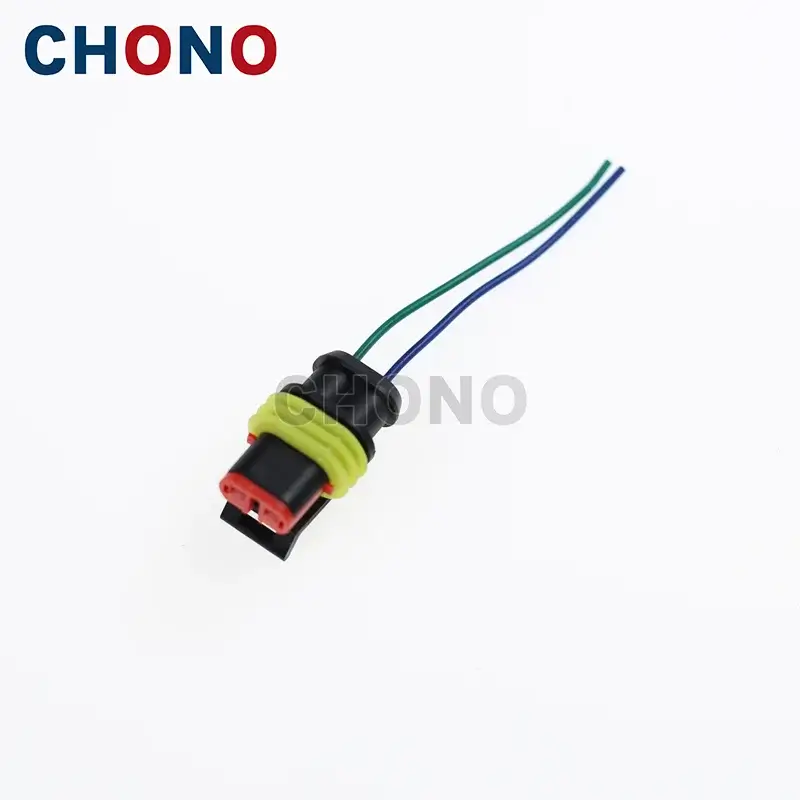 Customized Pigtail Harness With Amp Connector 282080 1 (2) Customized Pigtail Harness With Amp Connector 282080 1 (2)