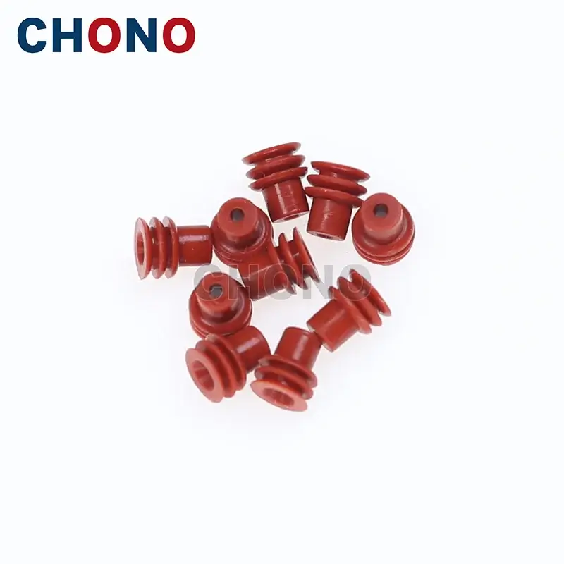 Red Automotive Silicon Rubber Wire Seals S005 1.5b (3) Red Automotive Silicon Rubber Wire Seals S005 1.5b (3)