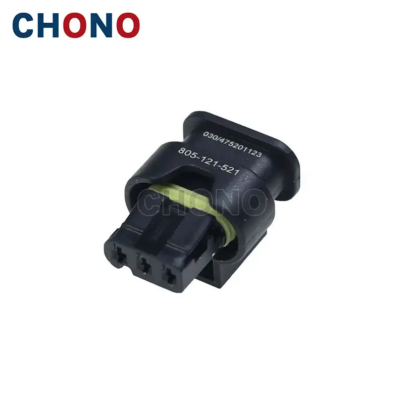 805 121 521 3 Way Female Te Tyco 1.2 Sealed Auto Connector (5) 805 121 521 3 Way Female Te Tyco 1.2 Sealed Auto Connector (5)
