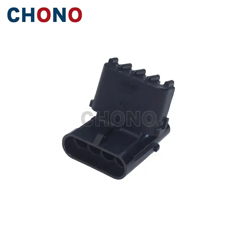 Aptiv Weather Pack Series 4 Way Male 12010974 Black Pa66 Plastic Connector Housing (2) Aptiv Weather Pack Series 4 Way Male 12010974 Black Pa66 Plastic Connector Housing (2)